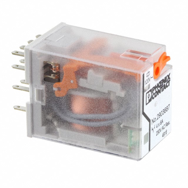 REL-IR4/L-120AC/4X21 - Relé individual