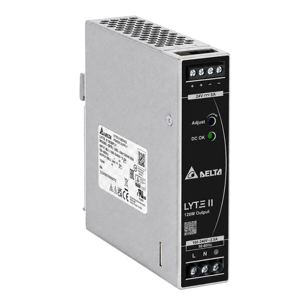 Fuente 24V/120W Delta DRL-24V120W1EN
