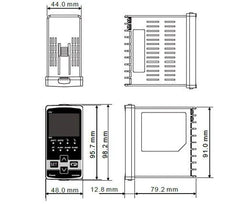 Delta DTB4896RRE PLC Controller
