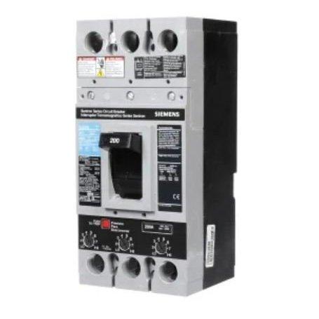 Interruptor termomagnético SENTRON marco FXD, 200A, 3 polos, 600V