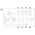 Interruptor diferencial (RCCB) SENTRON 5SV4, 4 polos, 25 A, 30 mA, tipo AC, 400 V