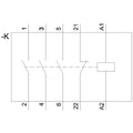 Contactor modular INSTA SENTRON (5TT5032-2)