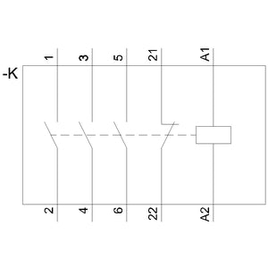 Contactor modular INSTA SENTRON (5TT5032-2)