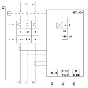 Interruptor automático SENTRON (3VA6460-6KP31-0AA0)