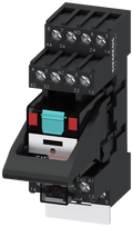 Relevador enchufable Siemens 115VAC, 4 contactos conmutados, zócalo LZS (LZS:PT5A5S15)