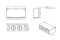 kit de caja de conductos