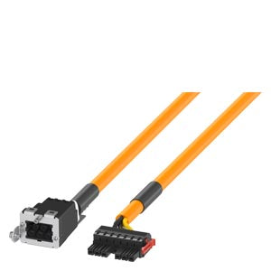 SINAMICS S120 Cable adaptador tipo C/D para conexion de motor, 2.5mm2, Motor Modules 3-18A