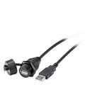 Cable de conexiÃ³n USB tipo D SIMATIC HMI, USB A hembra IP67 / USB A macho IP20, 2,5 m