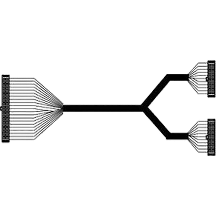 Delta I/O Cable - IDC 40<--> IDC 20x2 Shielded (3m) UC-ET030-24D