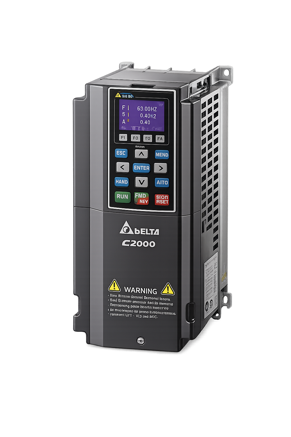 Delta 1HP 380-480V Three-Phase VFD007C43A Frequency Inverter | C2000 Series
