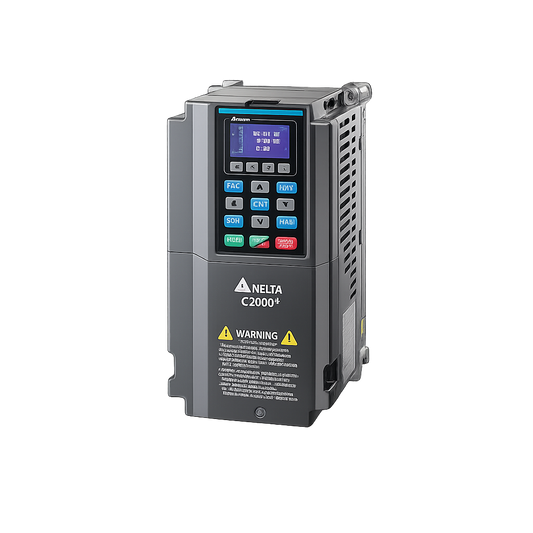 Variador de Frecuencia Delta 5.5HP 380-480V Trifásico VFD040C43A-21 | Serie C2000+