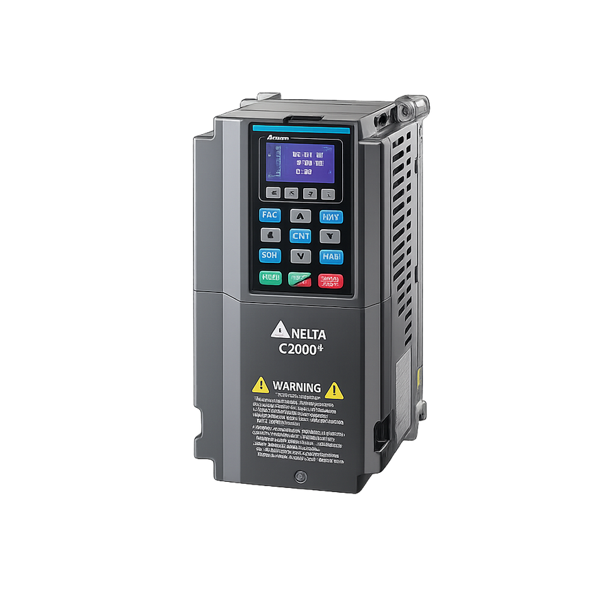 Variador de Frecuencia Delta 5.5HP 380-480V Trifásico VFD040C43A-21 | Serie C2000+
