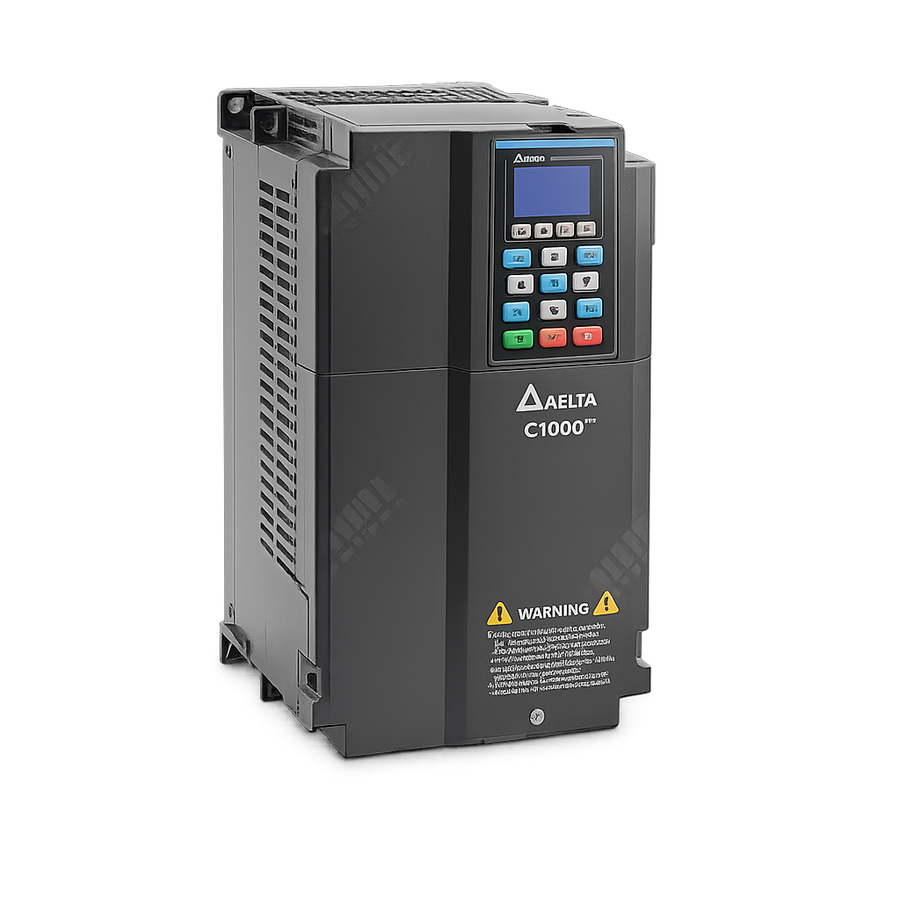 Delta Frequency Inverter 10HP 200-240V Three-Phase VFD075C23A-21 | C2000+ Series