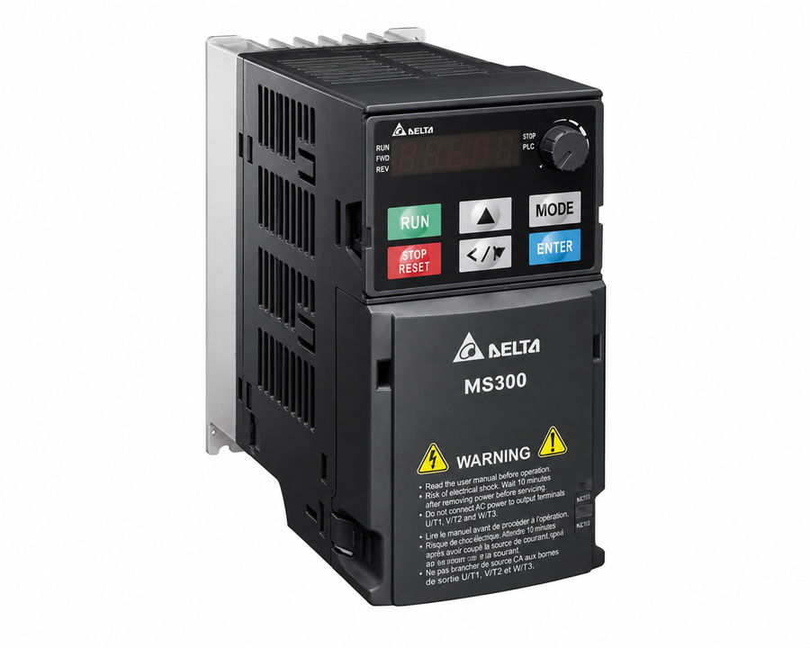 Variador de Frecuencia Delta 0.5HP 380-480V Trifásico VFD1A5MS43ANSAA