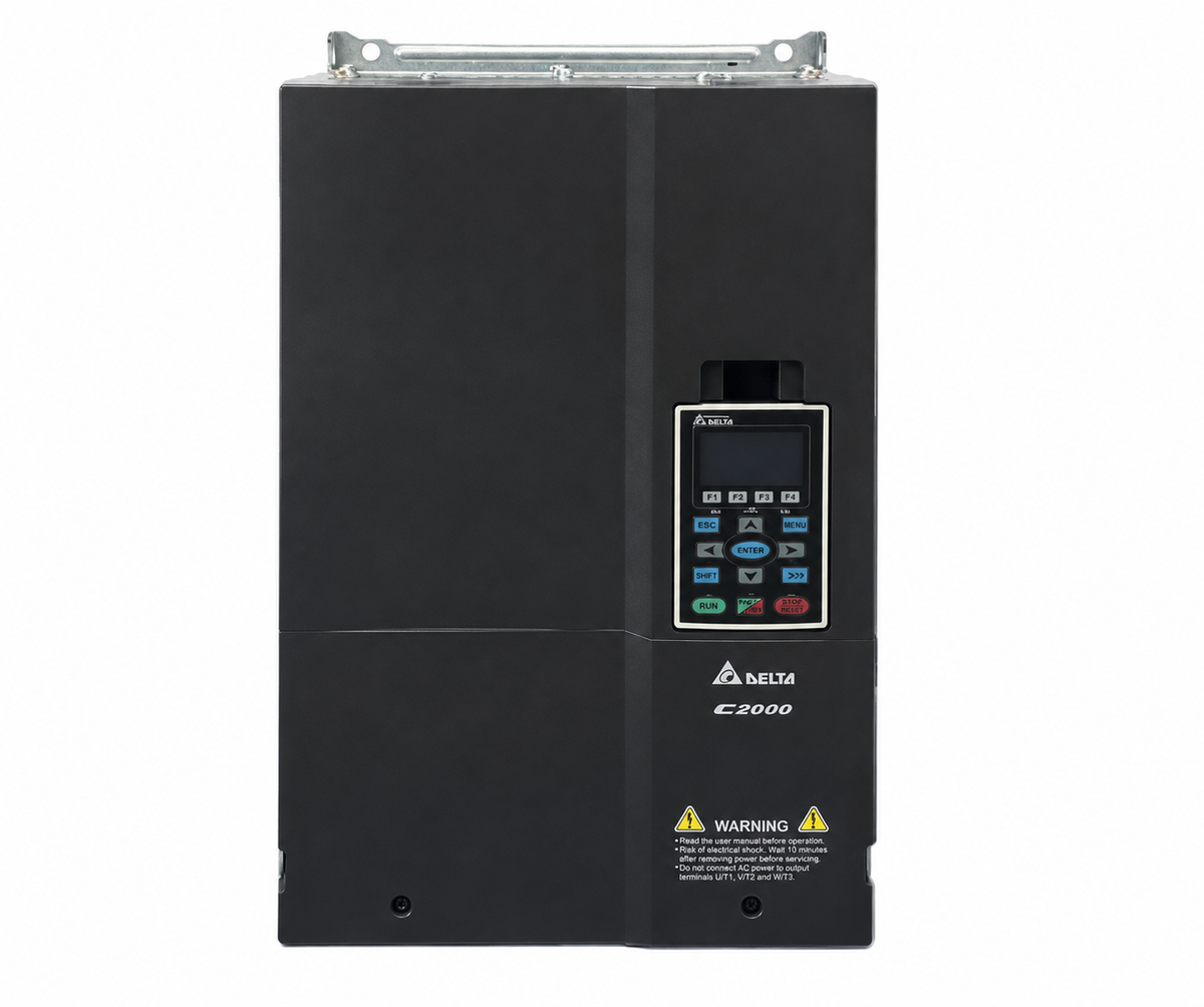 Delta 50HP 200-240V Three-Phase VFD370C23A Frequency Inverter | C2000 Series