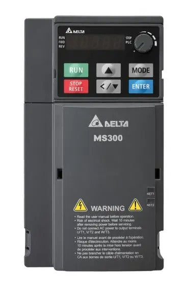 Delta VFD 1HP 100-120V Single-Phase VFD4A8MS11ANSAA