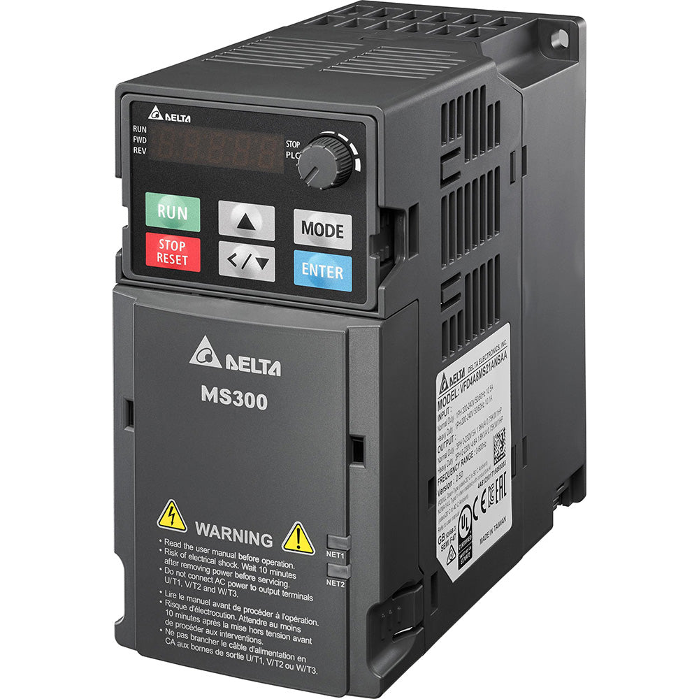 Delta Variable Frequency Drive 2HP 200-240V Single-Phase VFD7A5MS21MNSAA