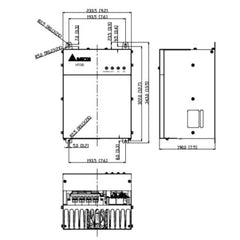 Variador de Frecuencia Delta VFDB4160