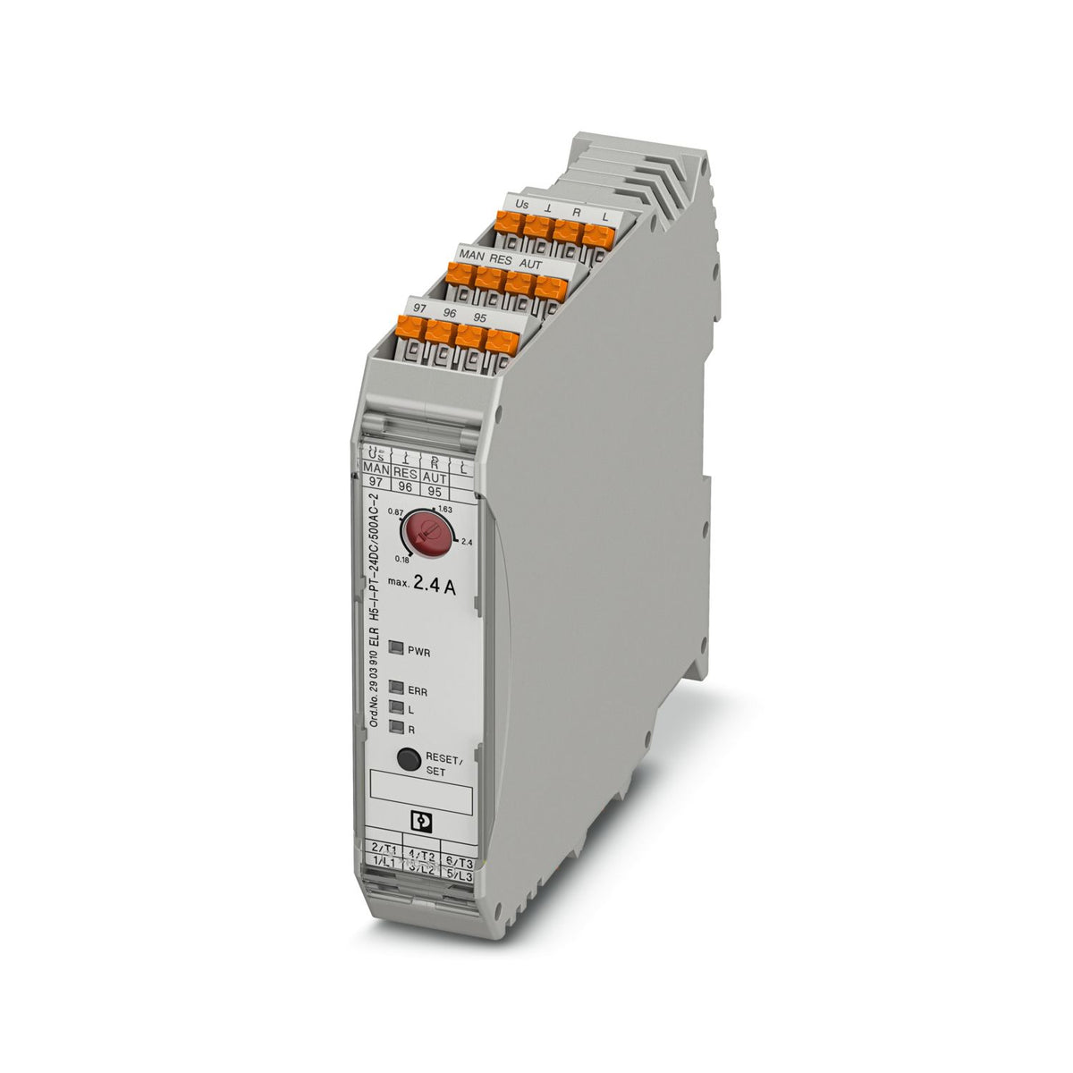 ELR H5-I-PT- 24DC/500AC-2 - Arrancador de motor híbrido REVERSIBLE (inversión de giro)
