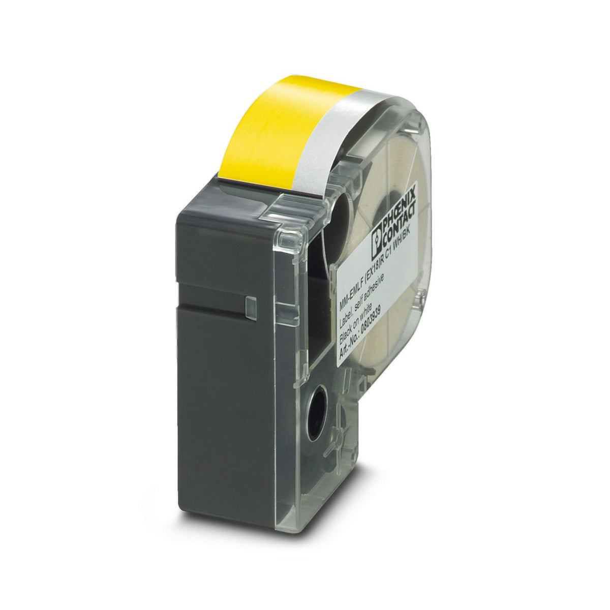 MM-EMLF (EX18)R C1 YE/BK - Etiqueta, altamente flexible