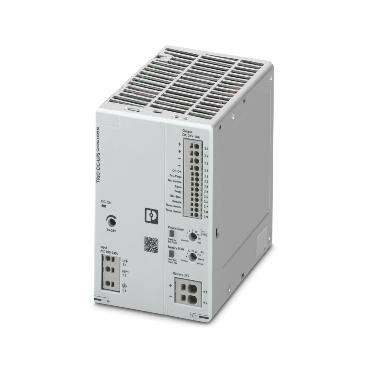 TRIO3-UPS/1AC/24DC/10 Sistema de alimentacion interrumpida