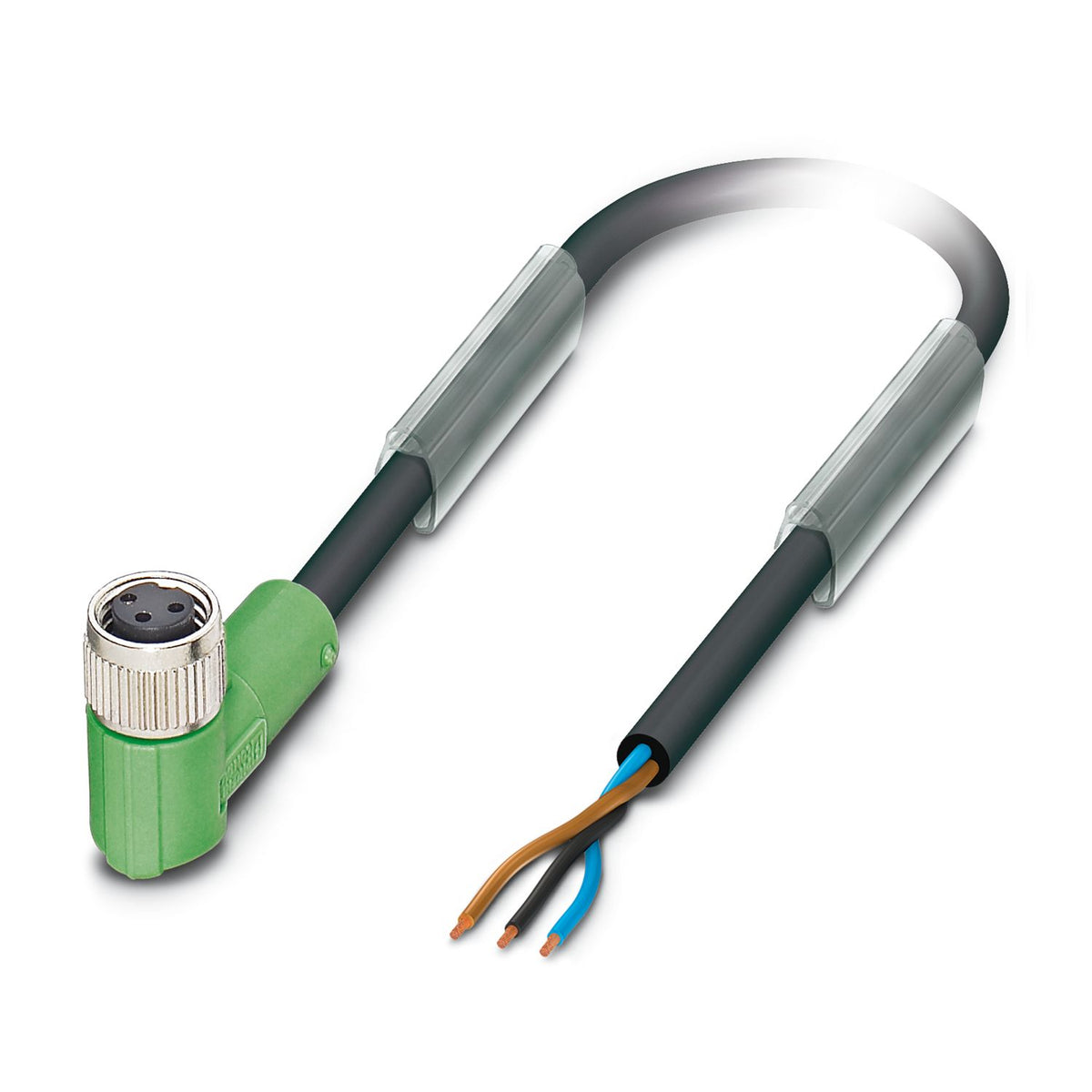 SAC-3P- 5,0-PUR/M 8FR - Cable para sensores/actuadores