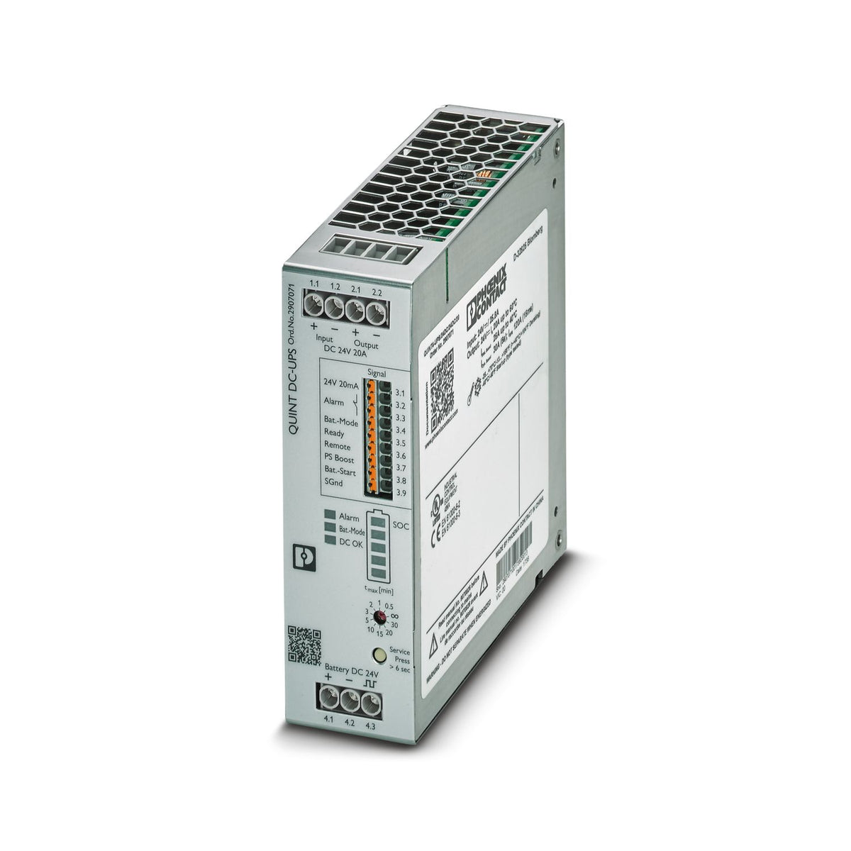 QUINT4-UPS/24DC/24DC/20 - Sistema de alimentación ininterrumpida
