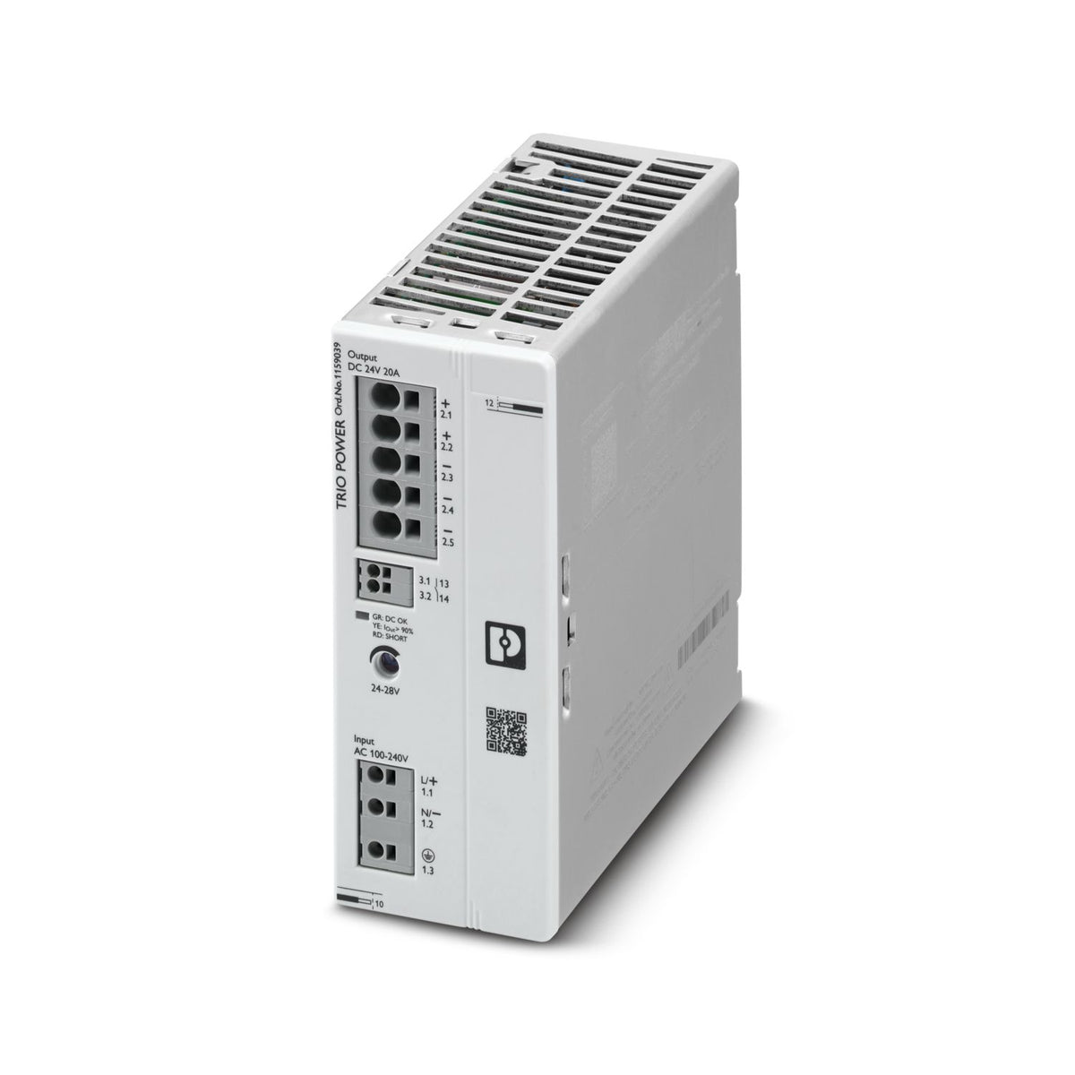 TRIO3-PS/1AC/24DC/20 - Fuente de alimentación