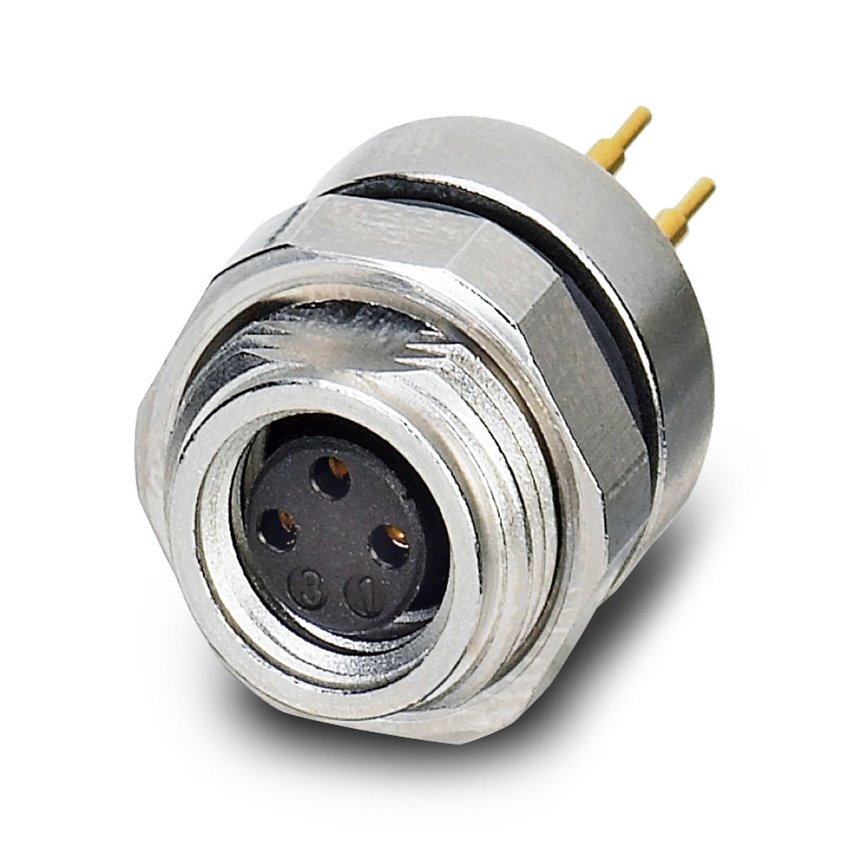 CONECTOR CIRCULAR HEMBRA M8 3P RECTO - Sacc-dsi-m 8fs-3con-l180