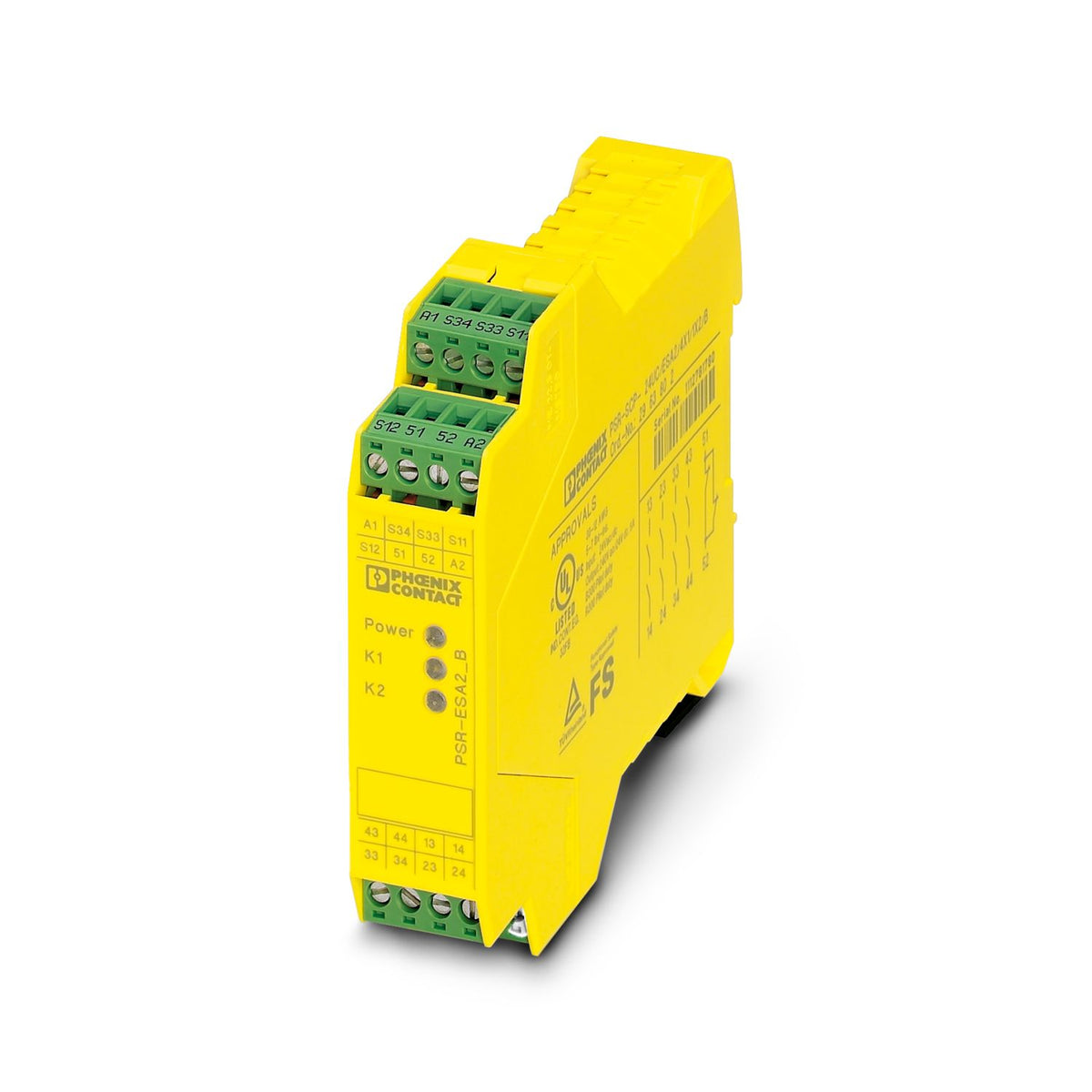 PSR-SCP- 24UC/ESA2/4X1/1X2/B - Relés de seguridad