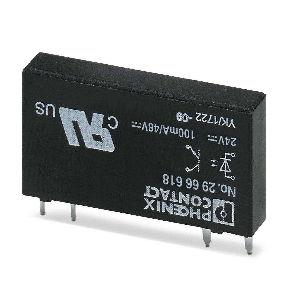 OPT-24DC/ 48DC/100 - Relé de estado sólido en miniatura