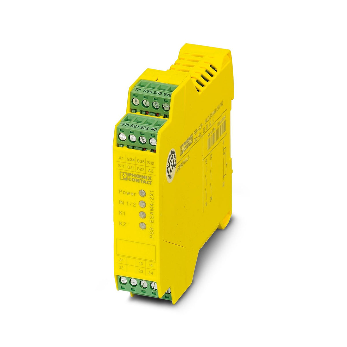 Rele de seguridad psr-scp- 24uc/esam4/2x1/1x2