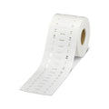 WMTB HF (40X12)R - Marcador de cables, rollo, blanco, sin rotular, clase de montaje: montaje con...