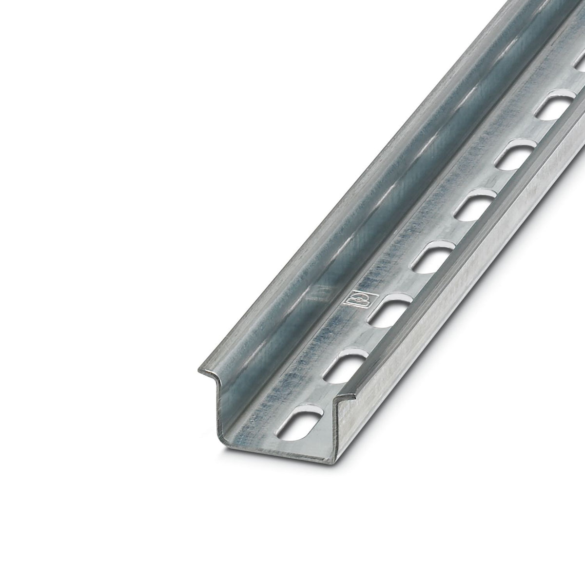 NS 35/15 ZN PERF 2000MM - Riel DIN perforado, acero galvanizado 35 x 15 mm (barra de 2 m)