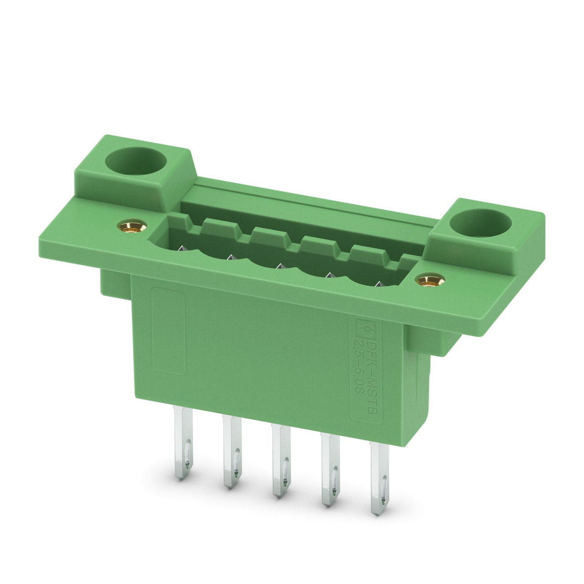 DFK-MSTB 2,5/ 5-GF-5,08 - Carcasa pasamuros, corriente nominal 12A, tensión nominal 320V,...