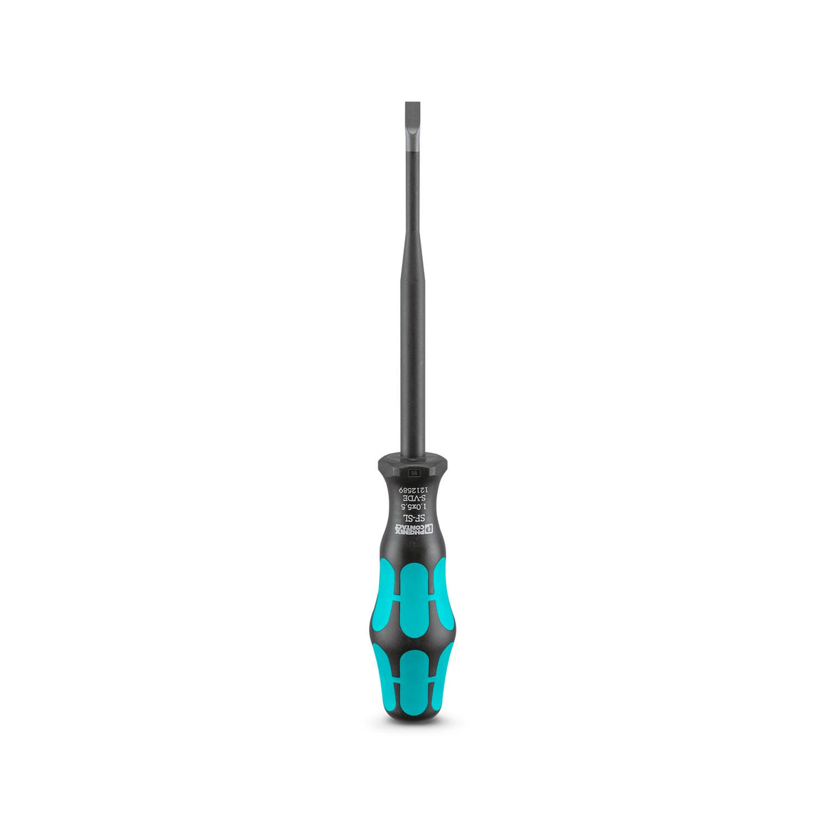 SF-BIT-SL 0,8X4,0-70 - Punta de tornillo, plana, accionamiento e6,3-1/4", tamaño: 0,8 x 4,0 x 70 mm, dura, adecuada para portapuntas según DIN 3126-f 6,3 / ISO 1173