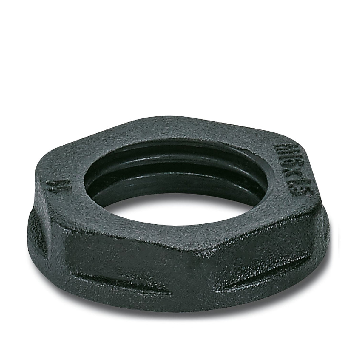 A-INL-M20-P-BK - Contratuerca, material: PA, para roscas m20 x 1,5, color: negro intenso