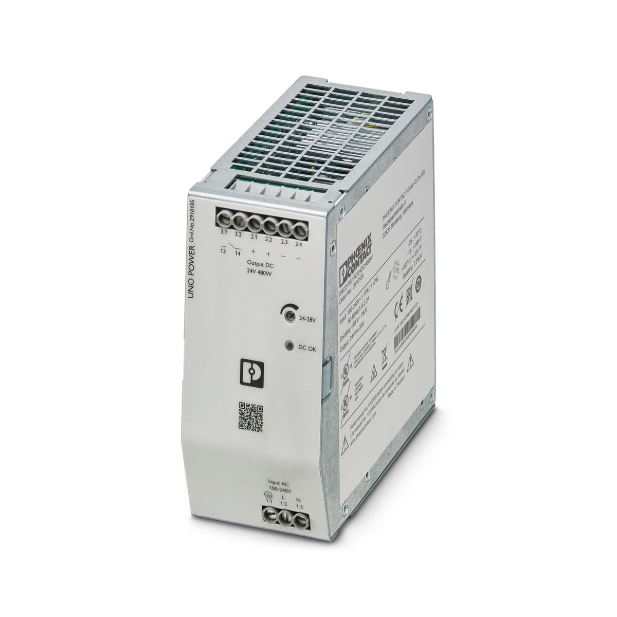 UNO2-PS/1AC/24DC/480W - Fuente de alimentación