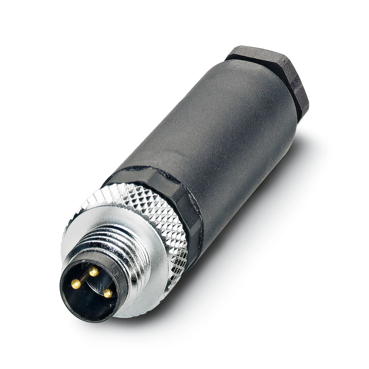 SACC-M 8MS-3CON-M-SW Conector, universal, 3-polos, conector macho recto m8, codificado A,...