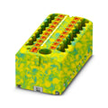 PTFIX 6/18X2,5 GNYE - Bloque de distribución