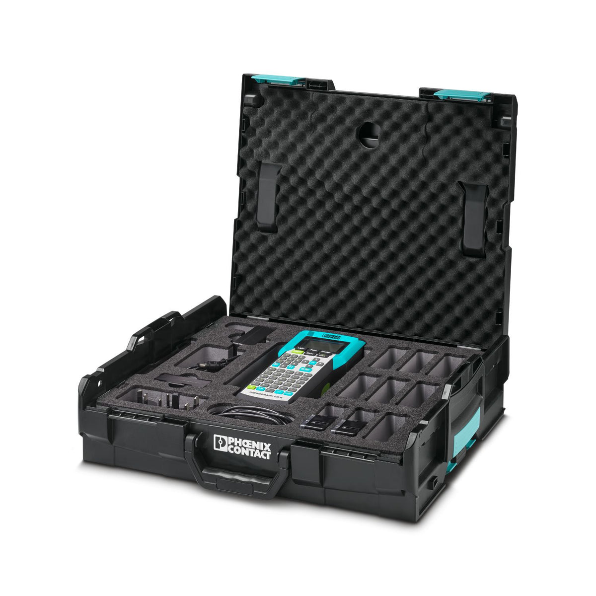 THERMOMARK GO.K SET - Impresora de transferencia térmica portátil para materiales de rotulación...