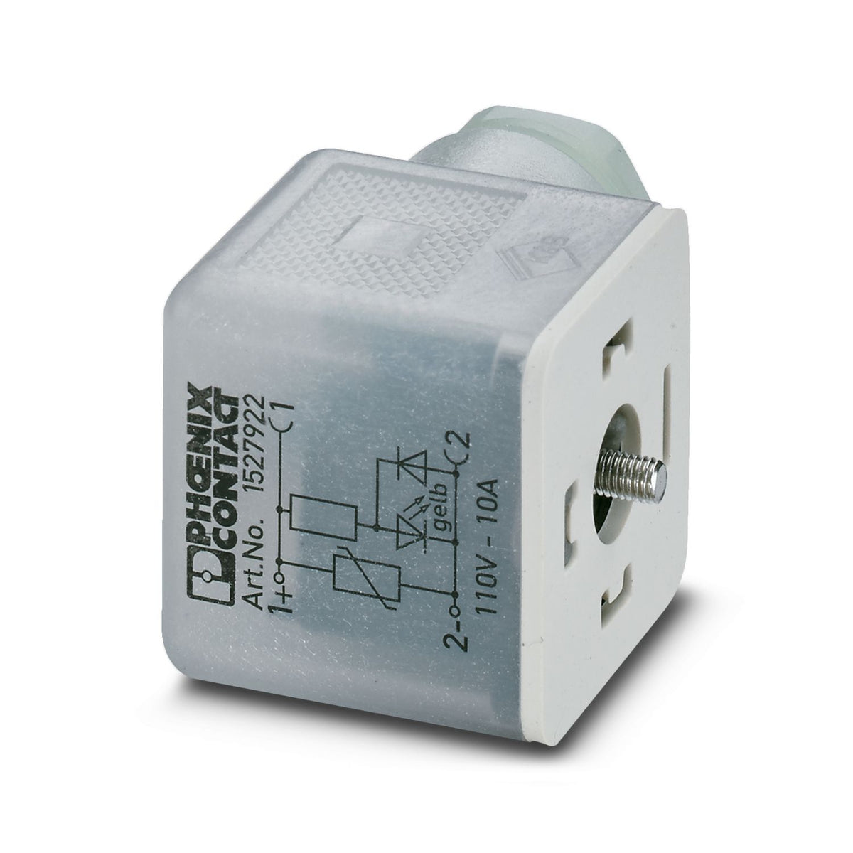 SACC-V-3CON-PG9/A-1L-SV 120V - Conector de válvula diámetro exterior del cable 6 mm ... 8 mm