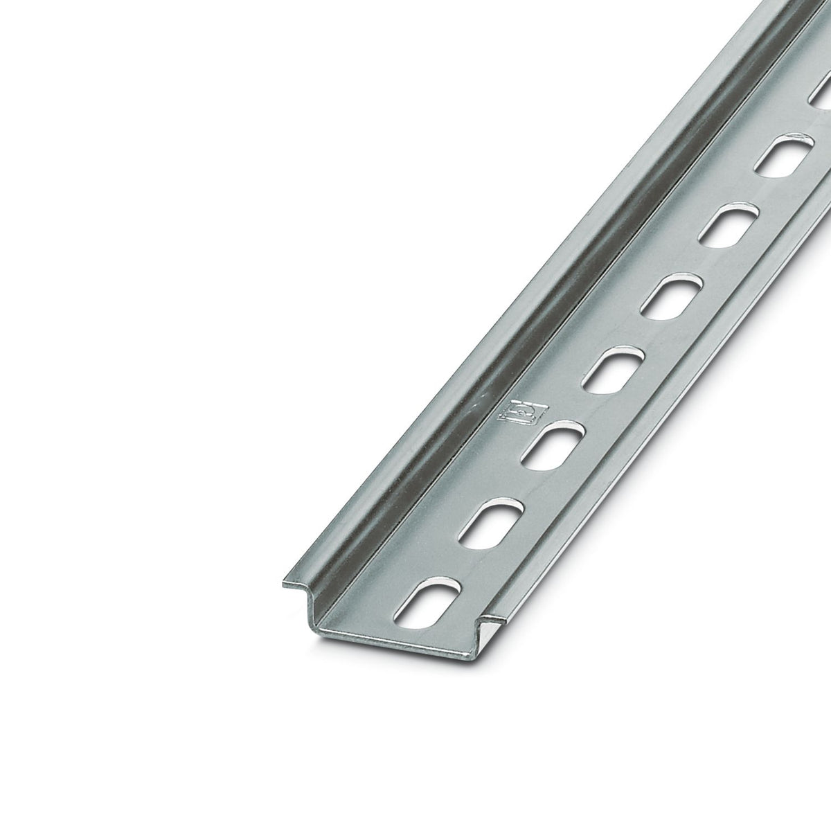 NS 35/ 7,5 ZN PERF 2000MM - Riel DIN perforado, acero galvanizado 35 x 7,5 mm (barra de 2 m)