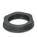 A-INL-M32-P-BK - Contratuerca, material: PA, para roscas m32 x 1,5, color: negro intenso