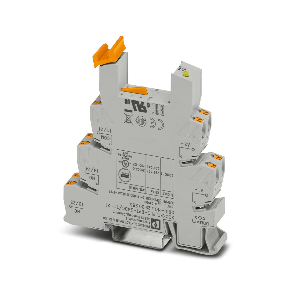 PLC-BPT- 24DC/21-21 - Zócalo de relé