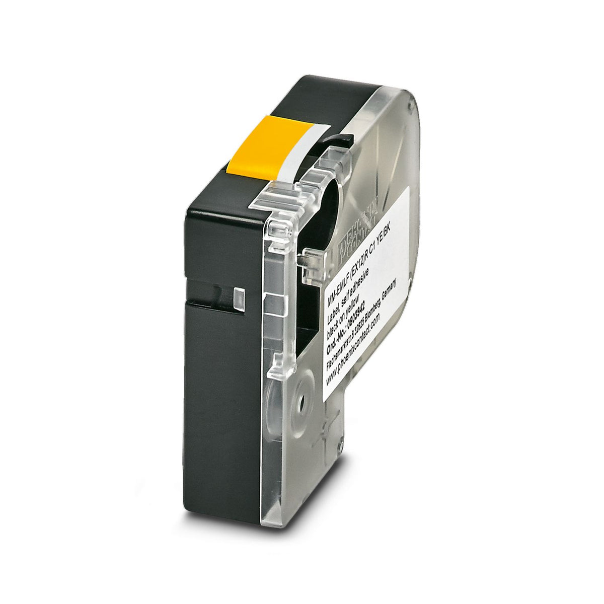 MM-EMLF (EX12)R C1 YE/BK - Etiqueta, altamente flexible