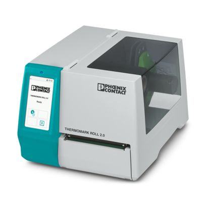 THERMOMARK ROLL 2.0 - Impresora de transferencia térmica para material en rollos, incl. cable de...