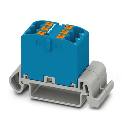 PTFIX 6X2,5-NS35A BU - Bloque de distribución
