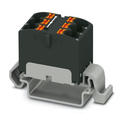 PTFIX 6X4-NS35A BK - Bloque de distribución