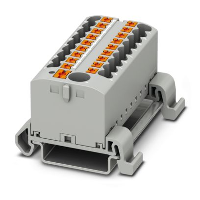 PTFIX 6/18X2,5-NS35A GY - Bloque para distribución